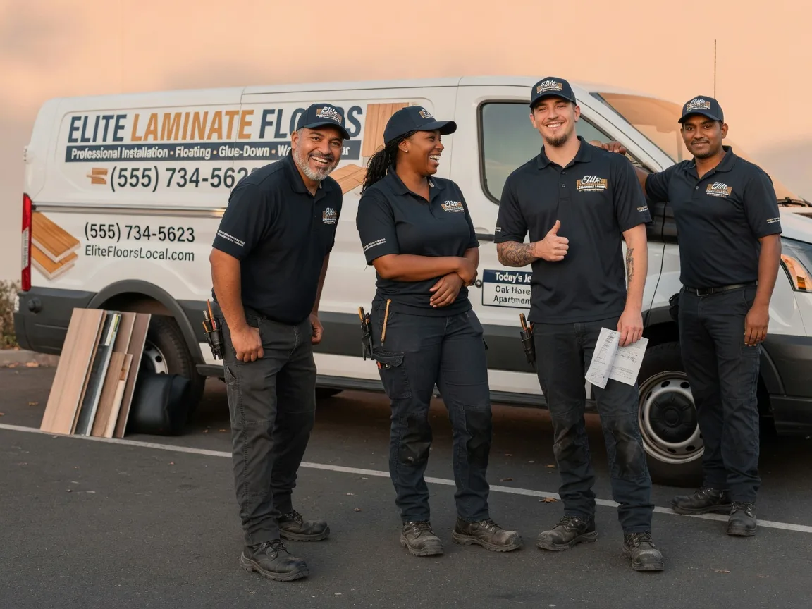 Laminate flooring installation company in Maple, TX